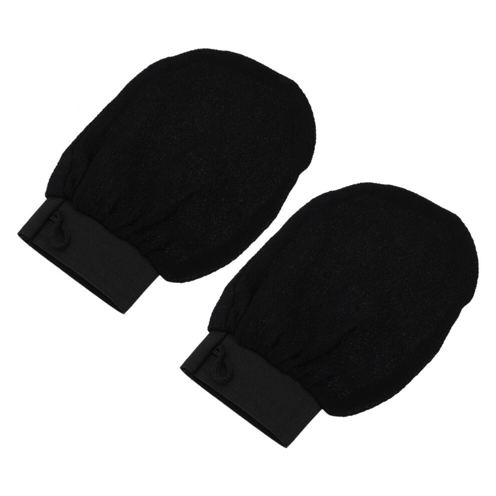 Exfoliating Shower Gloves for Dead Skin Removal Body Scrubber Mittens Deep Cleansing Smooth Skin