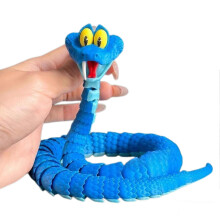 Vollständig artikuliertes Gary Snake Figur-3D-gedrucktes Zootopia-Sammelspielzeug für Fans
