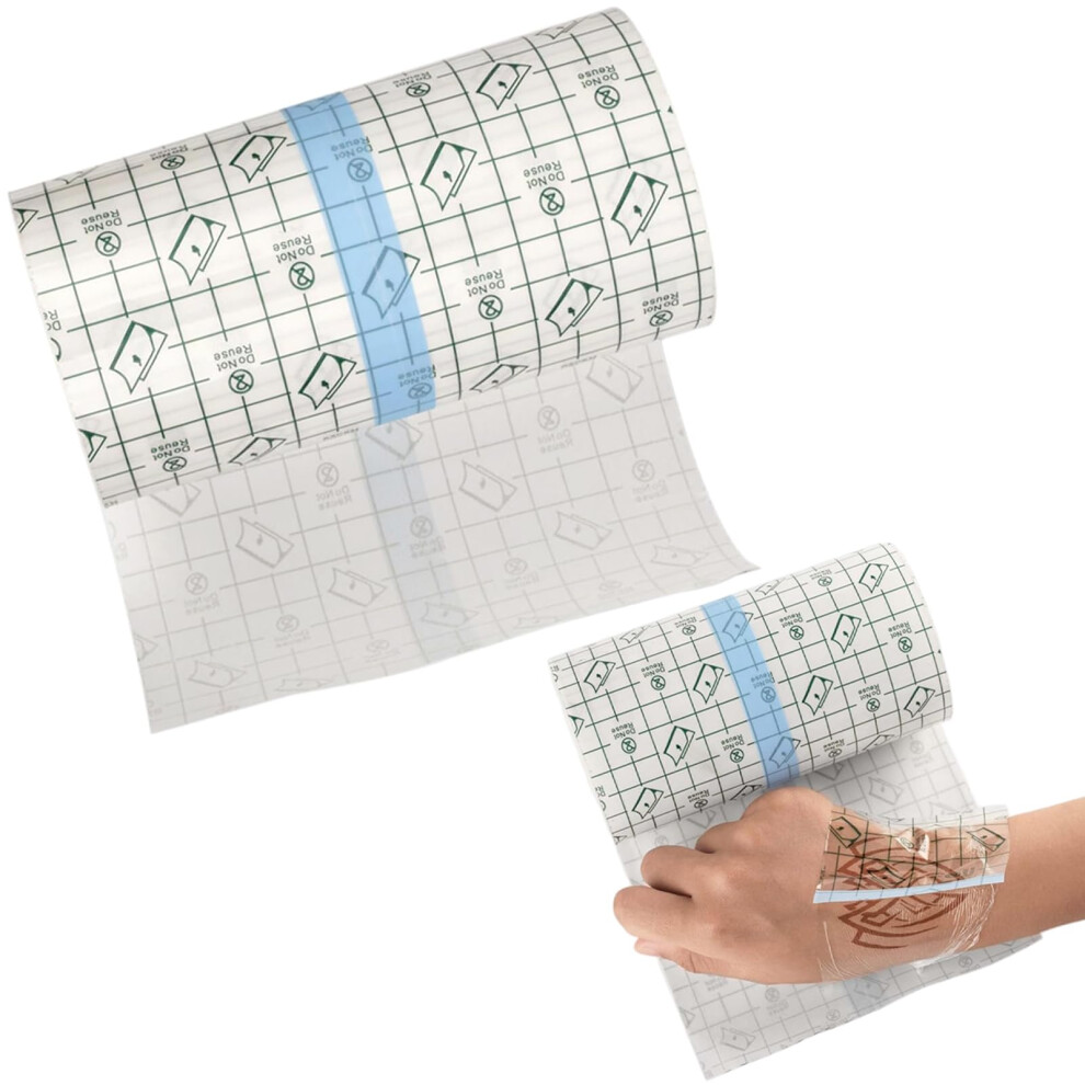 Tattoo Cover Up Tape Waterproof Transparent Breathable Protective Film Roll for Tattoos and Scars