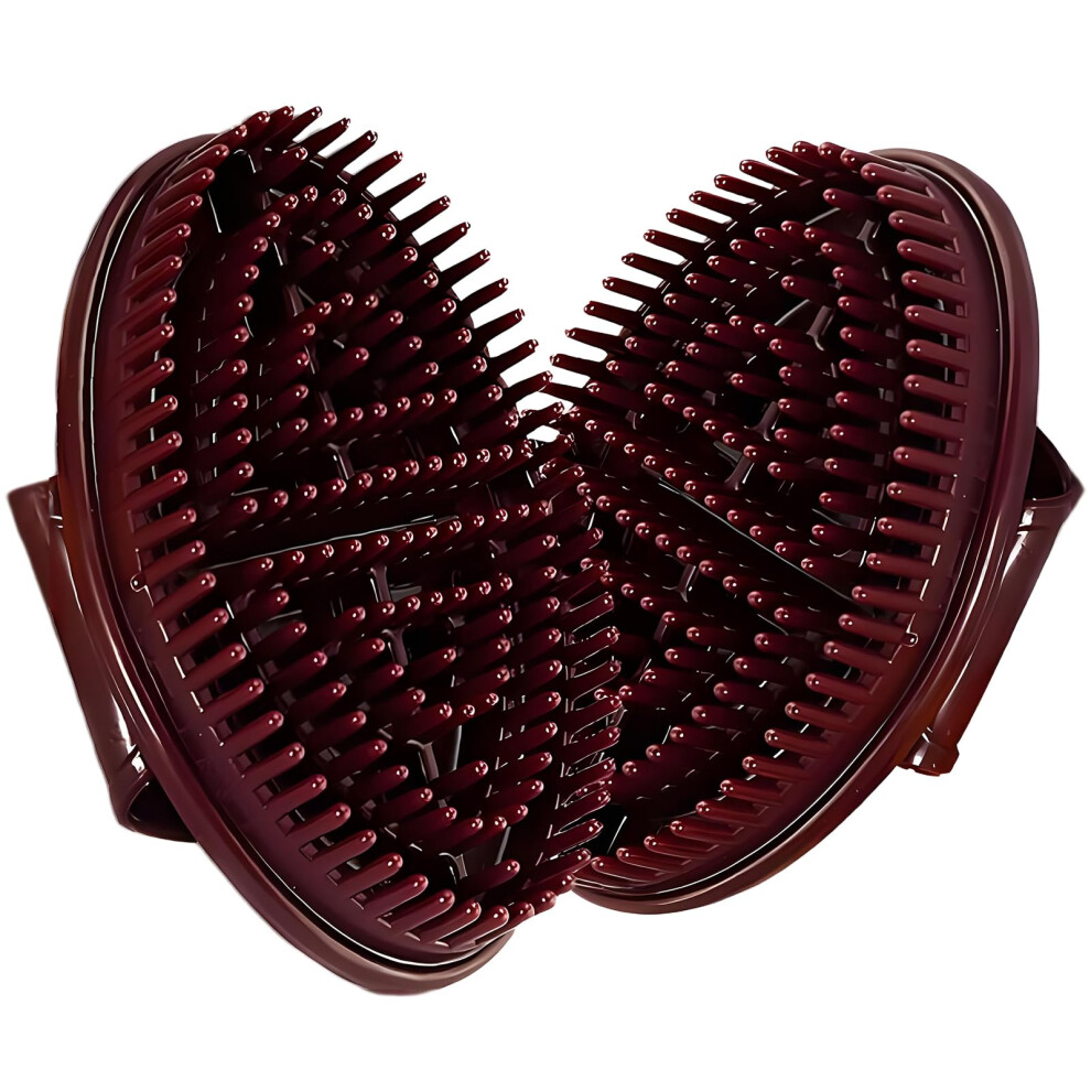 Massage Brush Set with Ergonomic NonSlip Grip for Full Body Oil Absorption and Relaxation