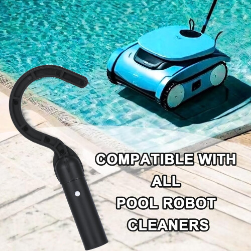 Universal Pool Cleaner Hook for Telescopic Pole, Durable Robot Retrieval Accessory for All Pools 1