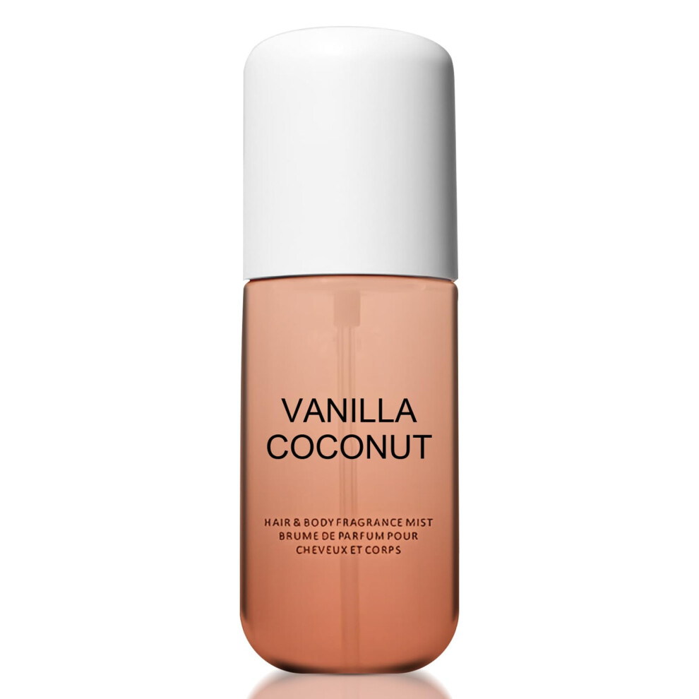 Cream Vanilla Body Mist And Hair Perfume Spray, Longlasting Warm Y Aroma For Women And Men 50Ml