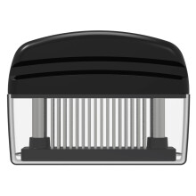Meat Tenderizer with 48 Stainless Steel Blades, Steak Tenderizer for Beef Chicken Pork, White Black
