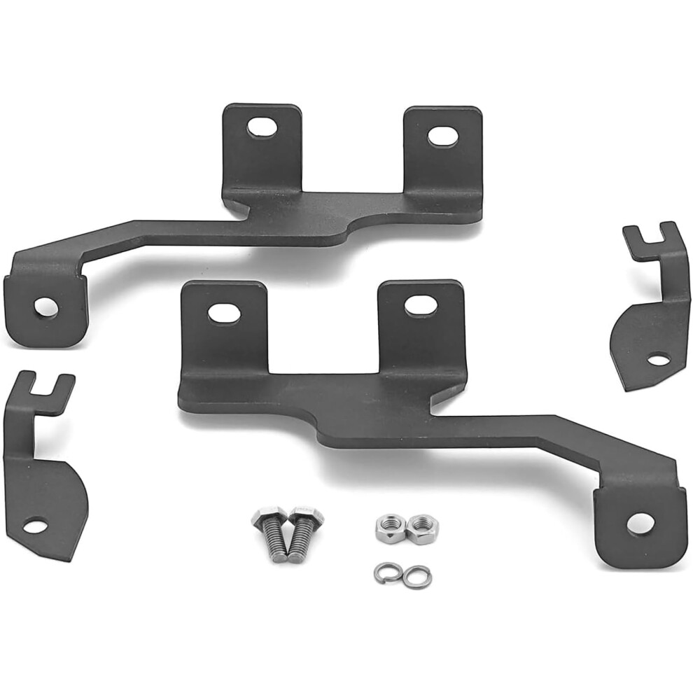 Led Work Mount Bracket Kit Upper Hood Pillars For Svt Trucks Durable Metal Construction Light 9455672430821