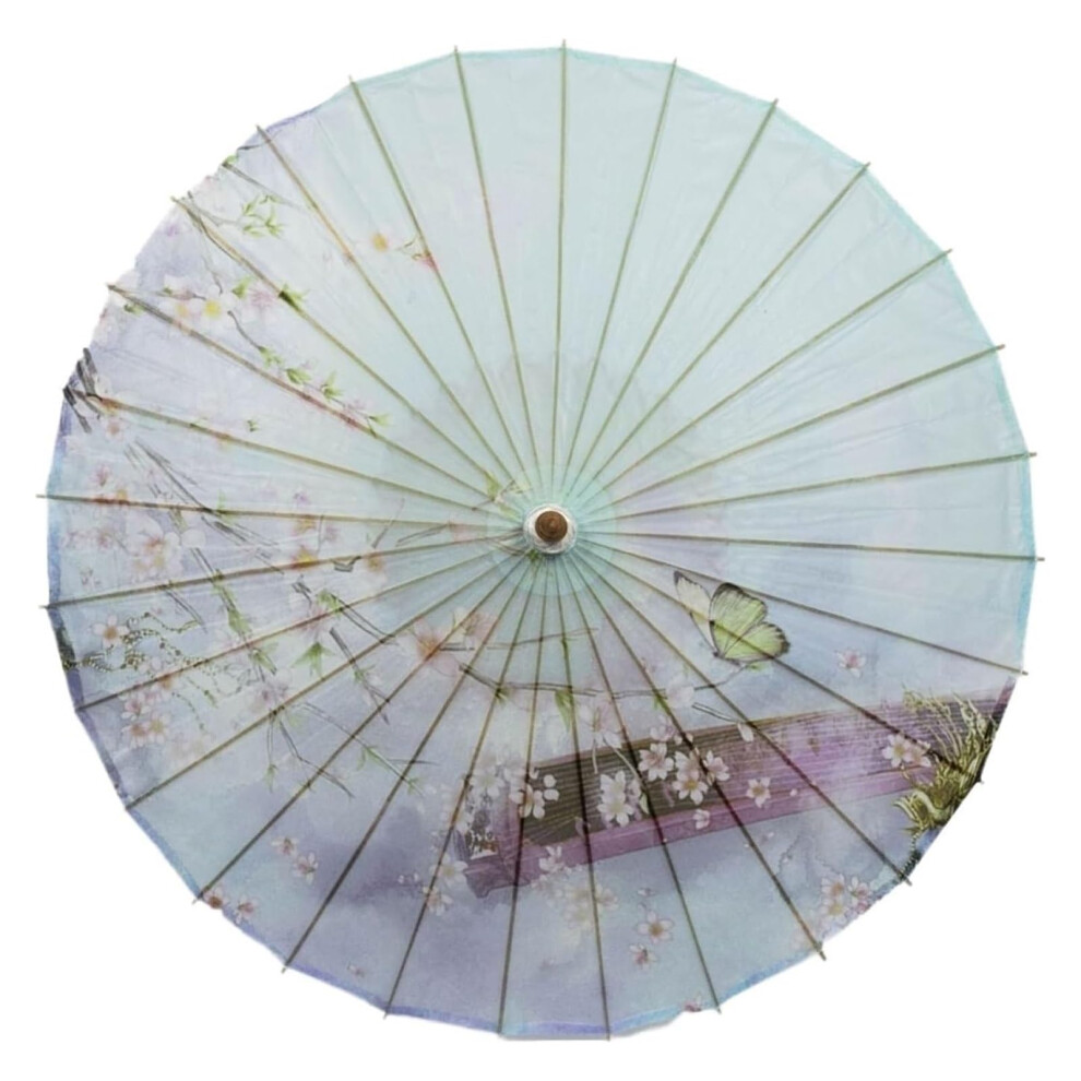 Chinese Paper Umbrella 84Cm Dual Sun Rain Protection Vintage Wedding And Photography Prop 9455672430975