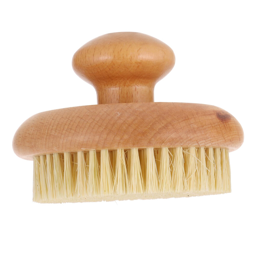 Body Scrubbing Brush with Long Handle for Gentle Exfoliation and Relaxing Massage in Shower