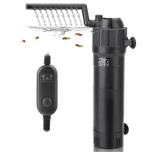 Aquarium UV Filter with Submersible Pump, UV Sterilizer, Adjustable Flow for 4080 Gallon Tank