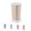 Universal Kitchen Knife Holder with Multi Partition Storage and Rotatable Drain Base Large Capacity 1