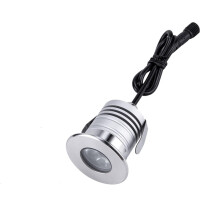 Underwater LED Pool Light RGB IP68 Waterproof Stainless Steel Low Voltage for Pond Fountain Boat 3000K 1PCS