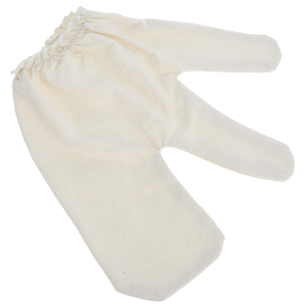 Exfoliating Shower Glove with Ergonomic TwoFinger Grip for Gentle Body Scrubbing and Smooth Skin