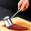 Meat Tenderizer Hammer with DualSided Surface and NonSlip Handle for Steak Beef Poultry 2