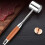 Meat Tenderizer Hammer with DualSided Surface and NonSlip Handle for Steak Beef Poultry 4