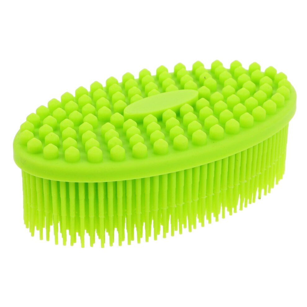 Baby Bath Brush with Soft Silicone Bristles for Newborns, Gentle Scalp Massager for Infants