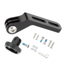 Bike Handlebar Extension Mount Aluminum Alloy Dual Holder for Road Bike Light and Computer