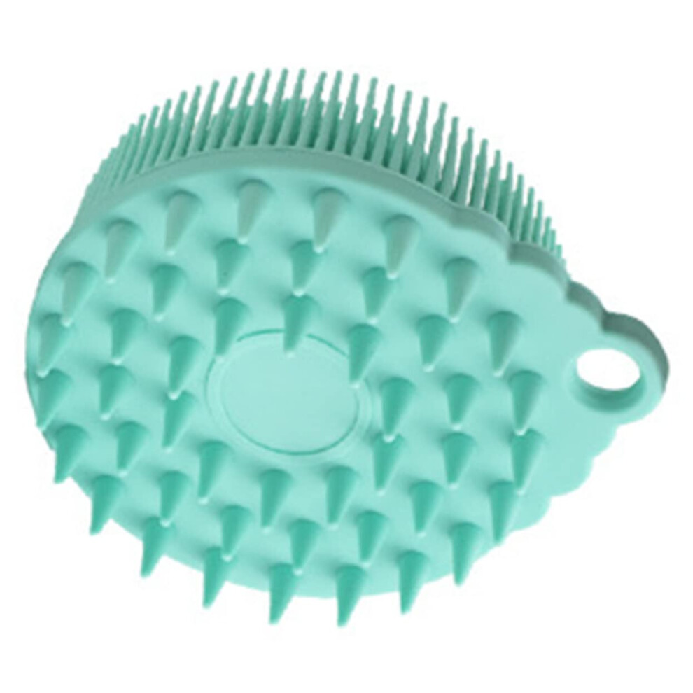 Silicone Bath Brush with Gentle Scalp Massage, DualSided Body Scrubber for Hair and Skin Cleaning