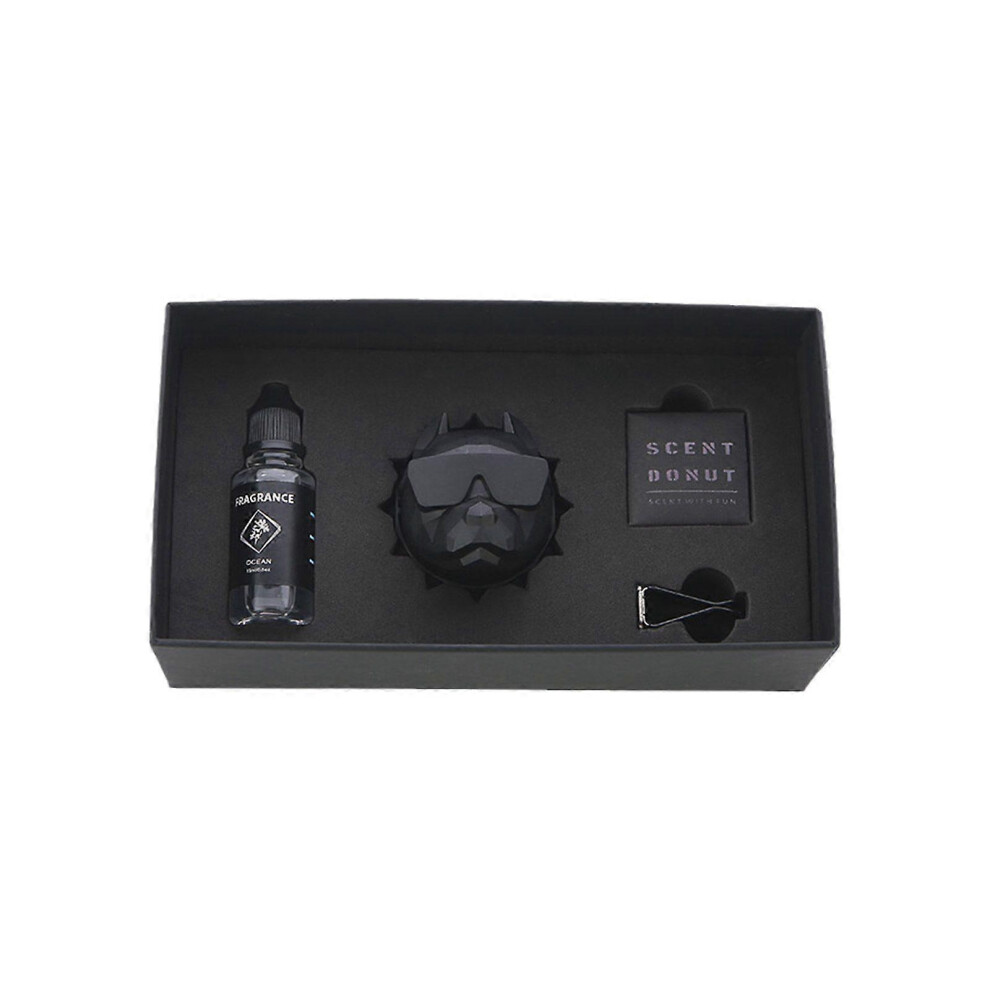 (As Show, One Size) Outlet Vent Solid Scent Diffuser Bulldog Car Air Freshener Interior Decorations 5213747891298