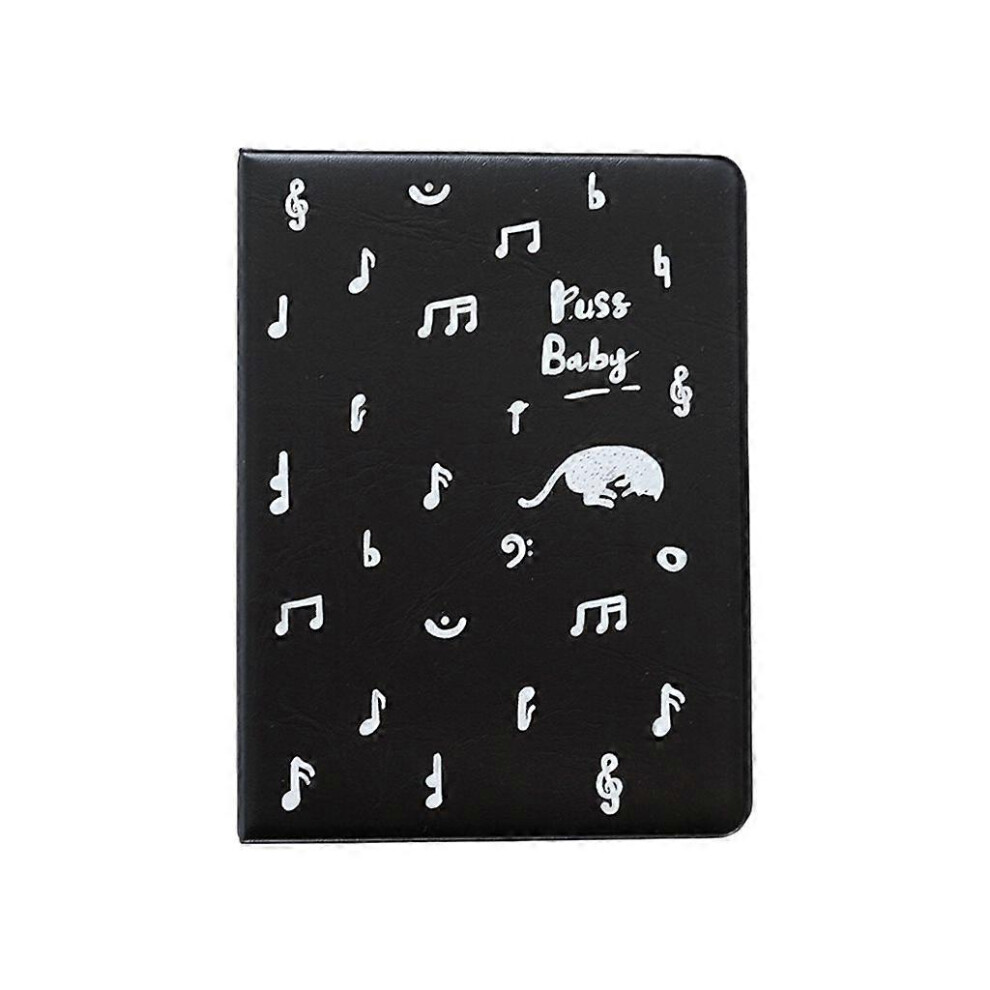 (As Show, Black) 4 Inch 72 Pockets Pvc Photo Album For Cat Design Interstitial For Case For Name Card Mini Scrapbooking Storage Wedding Gift 5213747816246