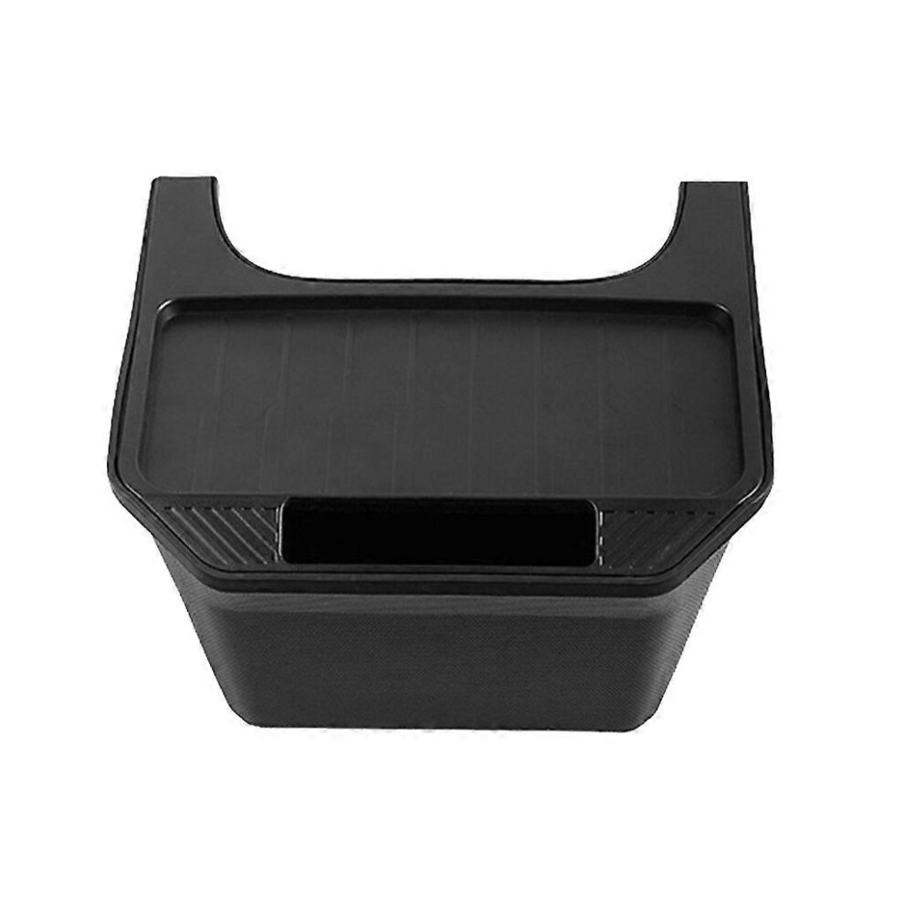 (As Show, Black) Center Console Storage Box Central Control Case Fit For Tesla Y Black/White 5213747813528