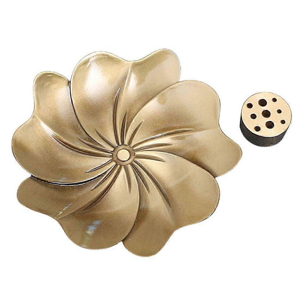 (As Show, Style One) Retro Incense Censer Incense Stick Holder Metal Meditation Censer Home Decor 3242242627653