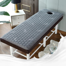 Memory Foam Massage Table Mattress Pad with Face Hole, Breathable Foldable Beauty Bed Cushion