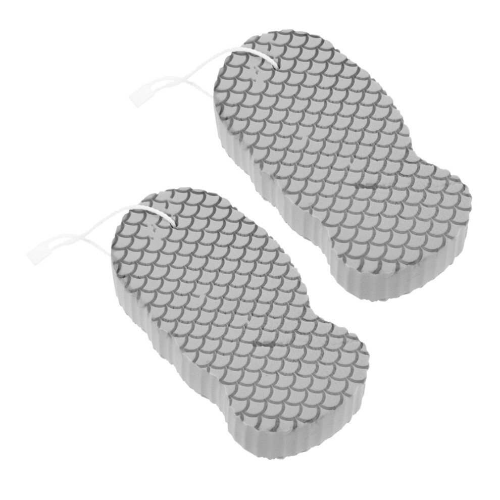 2pcs Baby Bath Sponge for Newborns with Gentle Exfoliation and Soft QuickDry Body Cleaning