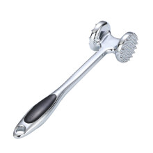 Heavy Duty Zinc Alloy Meat Tenderizer Mallet for Steak Poultry Pork with Comfortable Grip