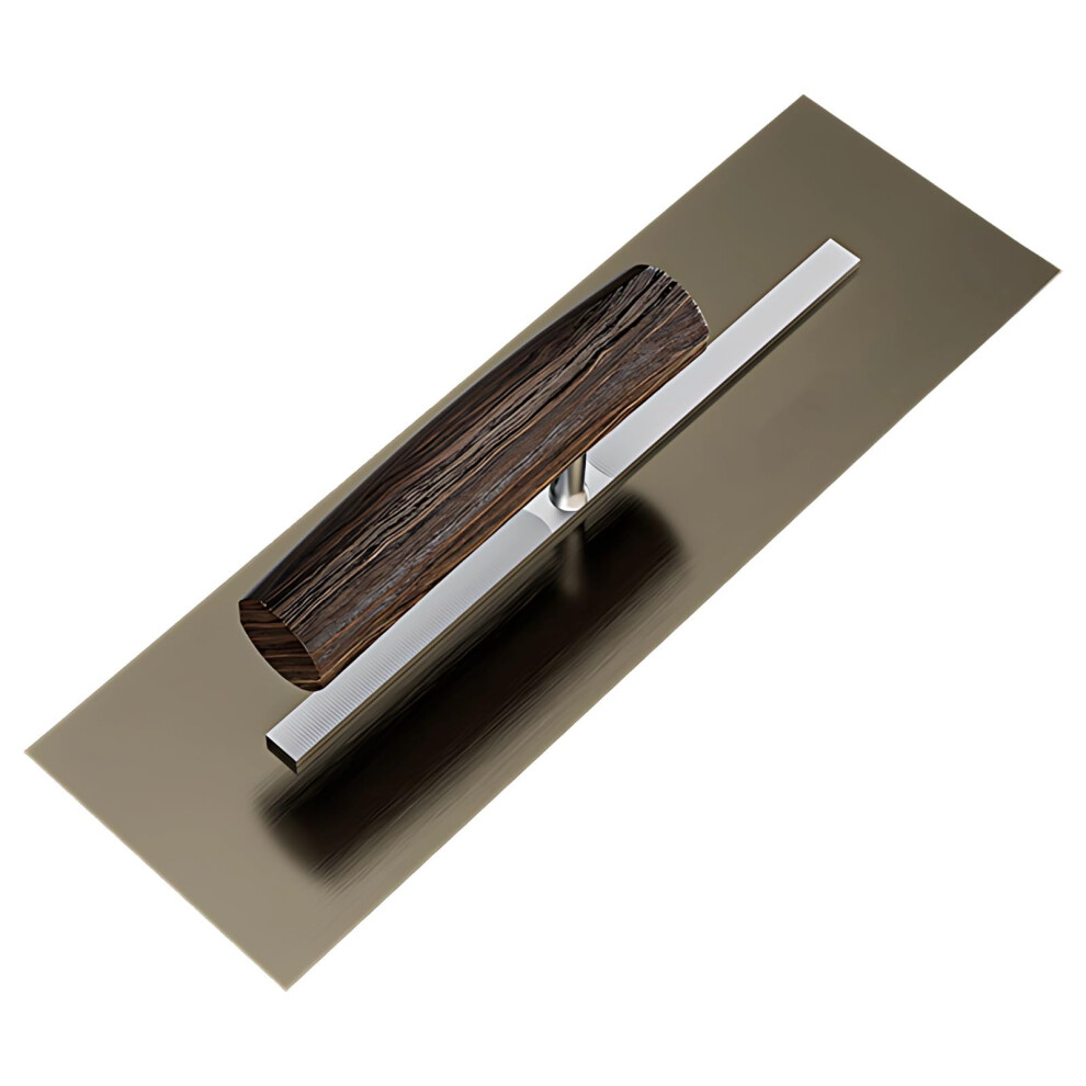 30Cm Sk5 Steel Drywall Trowel 0.5Mm Blade Wood Handle Plastering Trowel For Smooth Finish 9455672434997