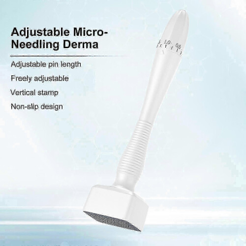 Ρυθμιζόμενο Micro-Needling Derma Stamp Roller Εργαλείο περιποίησης δέρματος για πρόσωπο τρ 1