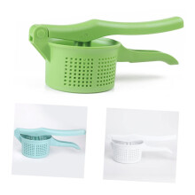 Stainless Steel Potato Ricer and Masher with Ergonomic NonSlip Handle for Home Cooking