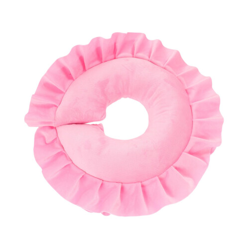 Massage Face Pillow with Comfortable Neck Support, Removable Washable Cover, Compact Spa Cushion