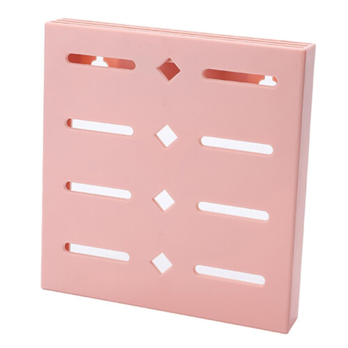 Wall Mounted Knife Holder PP Material Adhesive Kitchen Storage Rack Space Saving Organizer
