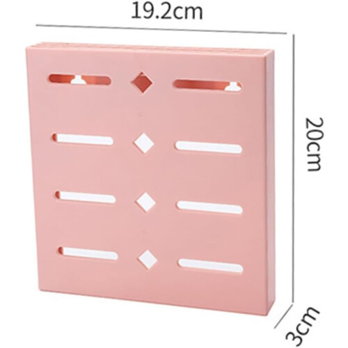 Wall Mounted Knife Holder PP Material Adhesive Kitchen Storage Rack Space Saving Organizer 1