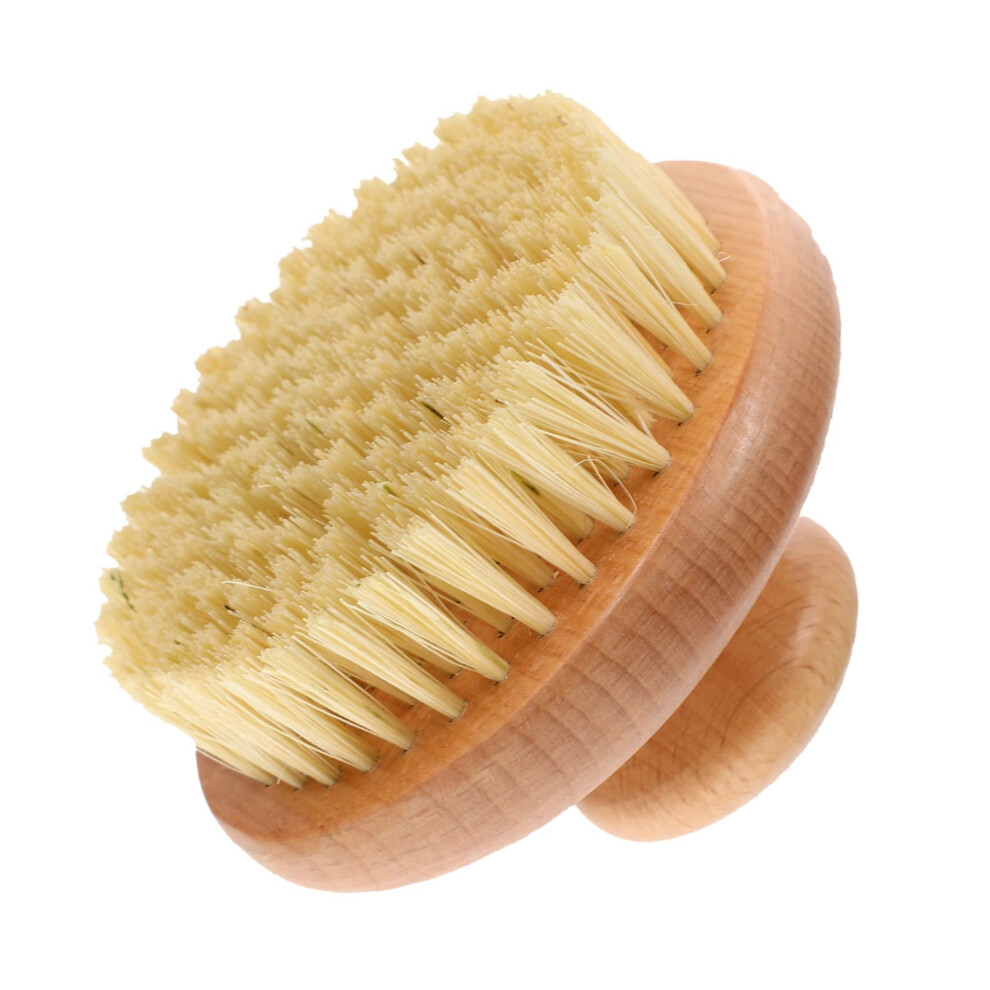 Body Scrub Brush for Shower and Back, Exfoliating Bath Brush with Deep Clean Exfoliation and Ergonomic Grip