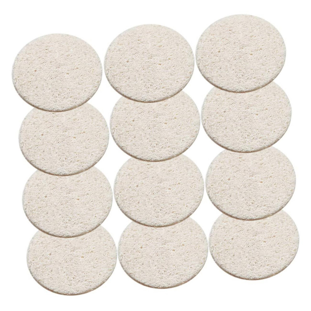 Exfoliating Loofah Pads 36pcs Facial and Body Scrubber for Gentle Deep Cleaning with Hand Strap