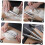 Stainless Steel Rolling Pin for Baking with Adjustable Dough Thickness and Smooth NonStick Surface 2