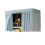 Bunk Bed Privacy Curtain Set with Full Coverage Light Blocking for Dorm or Kids Bedroom 1.2M Blue 1
