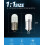 BA9S LED Bulb 1030V AC/DC Warm White Indicator Light for Train Panel and House Number 2 Pack 2