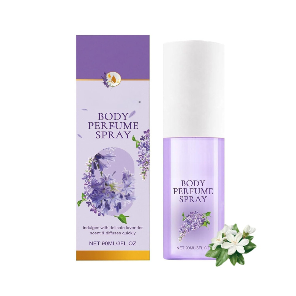 Lavender Body Spray for Women Longlasting Moisturizing Fragrance Gift 1pcs