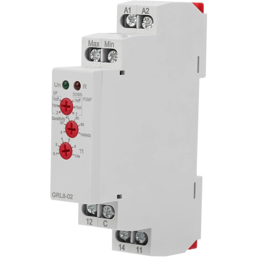 Water Level Controller 10A AC/DC 24V240V with Adjustable Sensitivity and Delay for Pool Well Reservoir 2