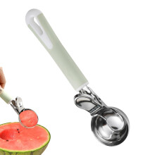 Ice Cream Scoop with Trigger, Ergonomic Nonstick Stainless Steel Scooper for Desserts and Meatballs