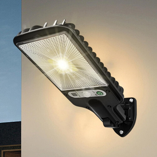 Solar Motion Sensor Light IP65 Waterproof Outdoor Security LED with Smart Detection for Yard 1