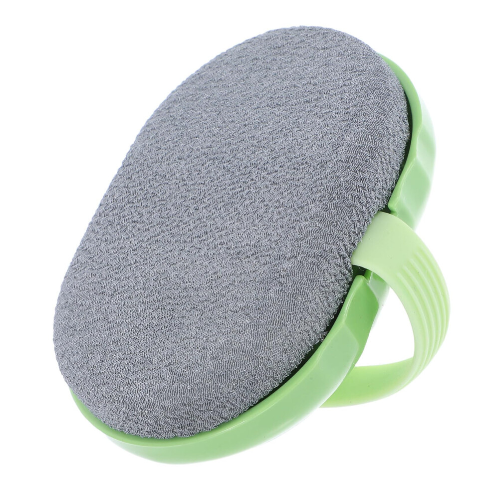 Silicone Body Scrubber with PresstoDispense, Gentle Exfoliation and Scalp Massager Brush
