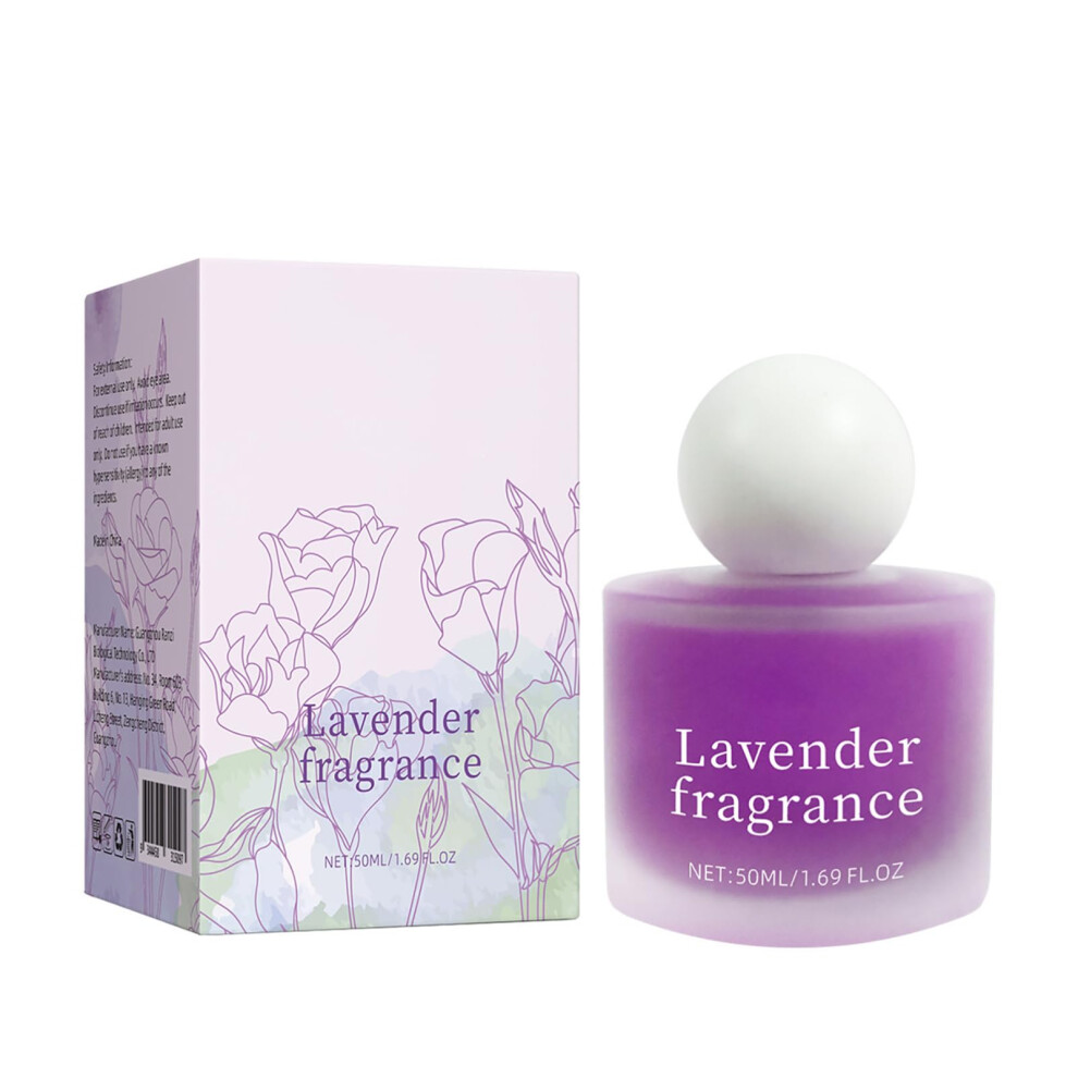Lavender Body Spray Alcohol 50Ml Natural Perfume Mist For Women Long Lasting Scent