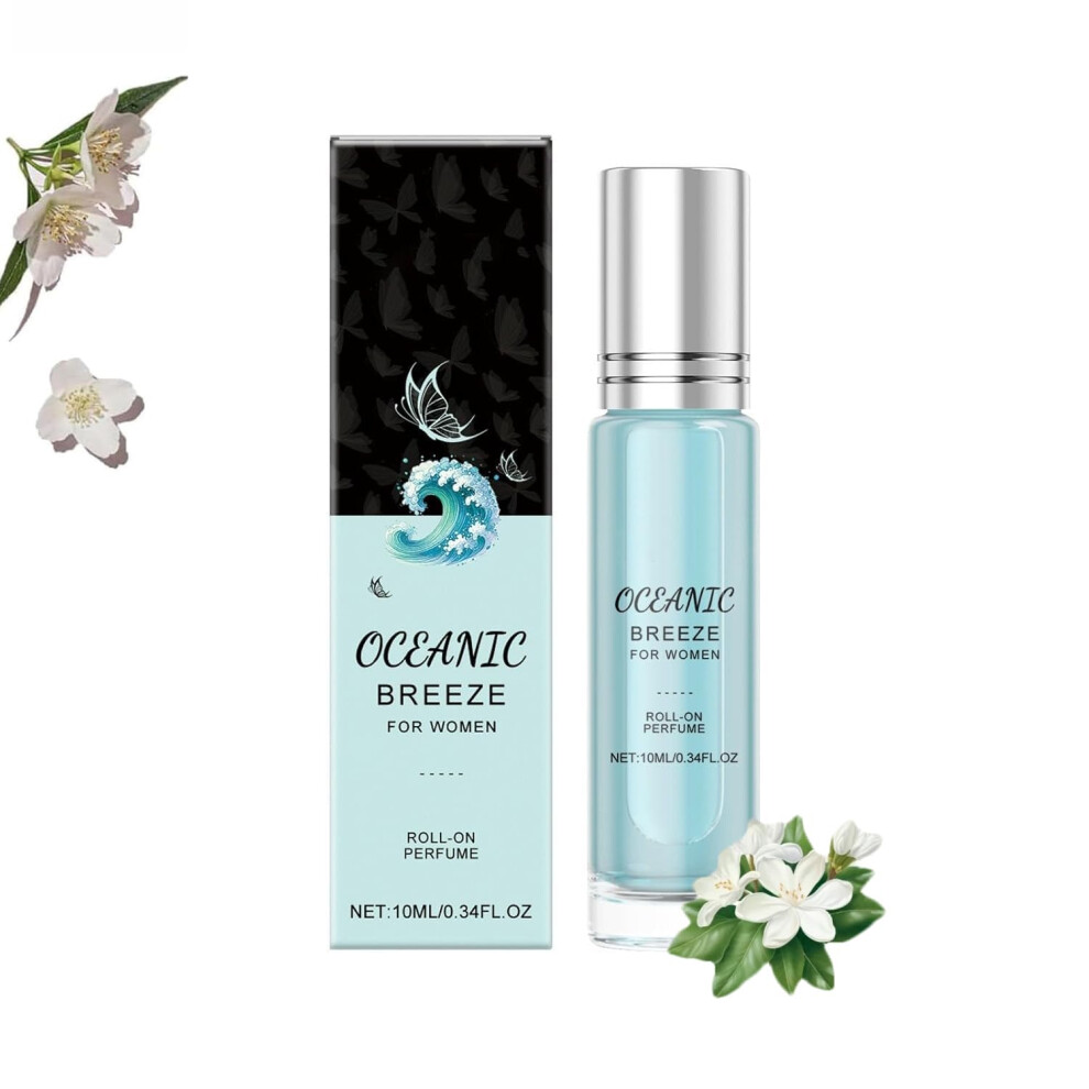 Pheromone Perfume for Women with Long Lasting Fresh Ocean Scent Eau de Parfum Rollerball