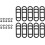 20Pcs Bike Light Mount Strap Universal Silicone Flashlight Holder AntiSlip Elastic Bands 5