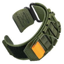 Nylonarmband für Huami Amazfit T-Rex 3 Pro Magic Tape Armband Militärstil-Army Green