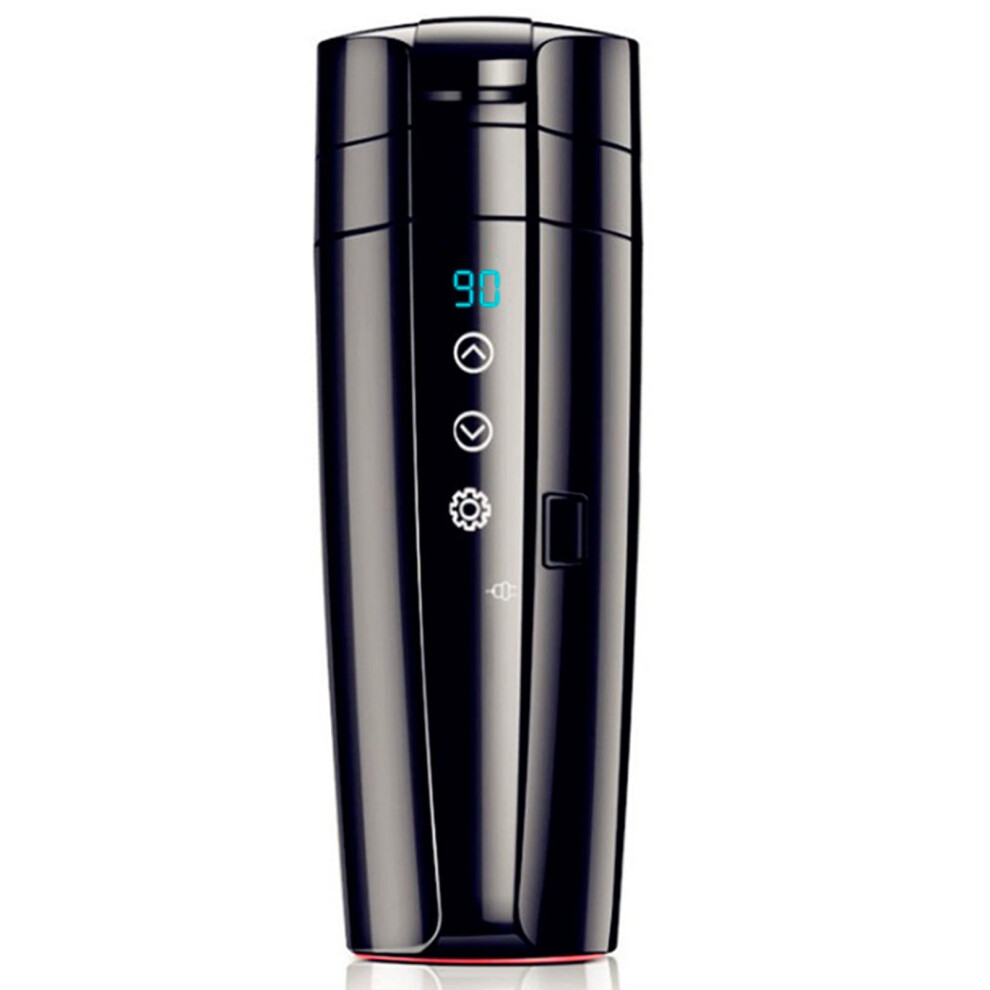 12V 24V Car Electric Kettle With Touch Screen Temperature Control Stainless Steel Travel Mug Warmer Lcd Display 9113335388871