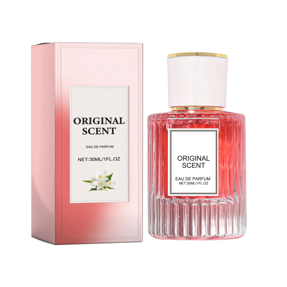 White Women Floral Perfume 30Ml Long Lasting Fragrance Romantic Fresh Scent Flower Gift For Her