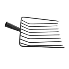 Heavy Duty Garden Broadfork Tool with Sturdy Steel Manure Fork for Farming and Gardening