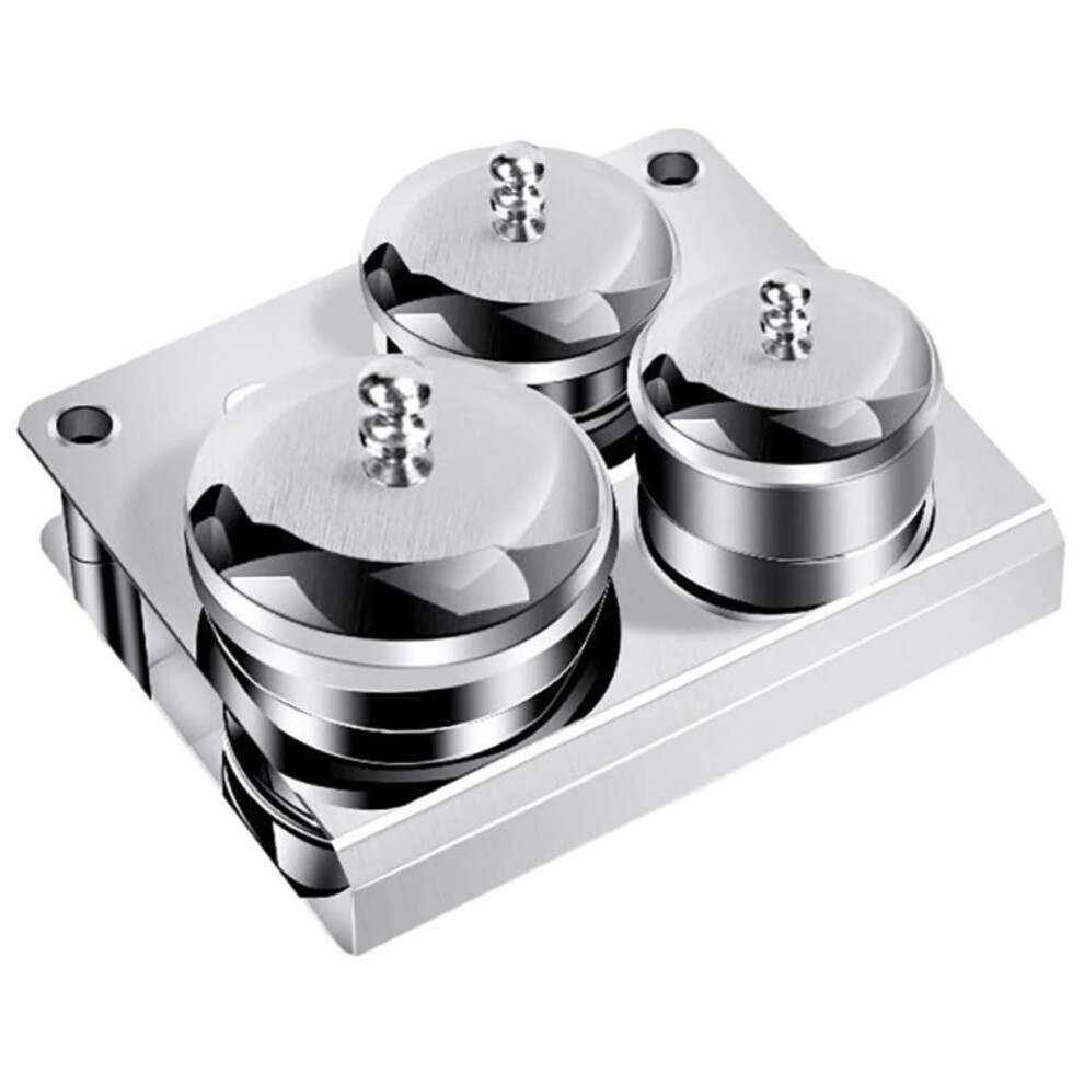 Stainless Steel Nail Dappen Dish for Acrylic Nails, Durable Monomer Mixing Cup with Stable Base
